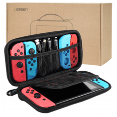 INNA Zelena Futrola Za Nintendo Switch 26 Cm X 12 Cm X 4 Cm Za Konzole I Dodatnu Opremu