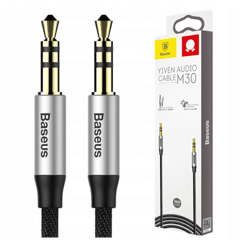 BASEUS Baseus Audio Kabel Mini Jack 35Mm Aux Za Auto Radio 1M