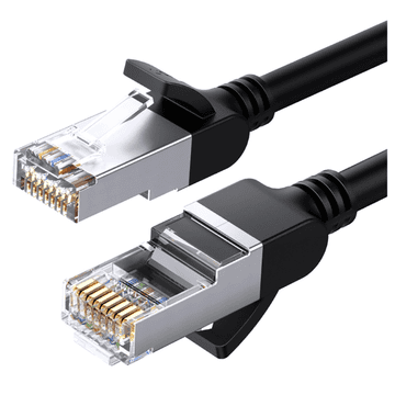 Ugreen Kabel Ugreen NW101 50192 Ethernet Cat 6 U/UTP okrugli 2m - crni