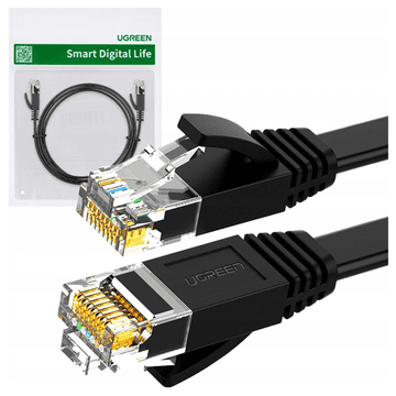Ugreen Ugreen Ravni Kabel Rj45 Cat 6 Za Internet 0,5 M Brzi Prijenos Podataka