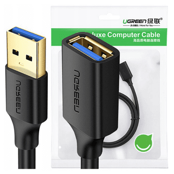 Ugreen US129 USB 3.0 produžni kabel 0,5 m (crni)