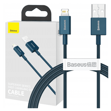 BASEUS Baseus Usb Na Lightning Kabel 2.4A Za Apple Mobilne Telefone 1M Brzo Punjenje