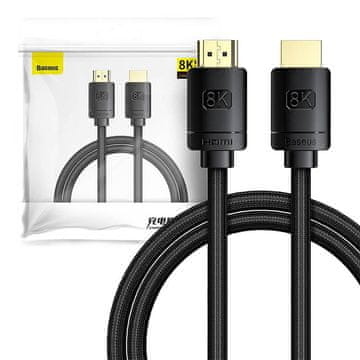 BASEUS Baseus Hdmi 2.1 Kabel Za Tv 8K 60Hz 3D Hdr 48Gbps 1M Visoka Rezolucija