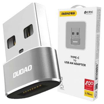 DUDAO Dudao Usb-C Na Usb Adapter Za Macbookove, Mobitele, Tablete 3.0