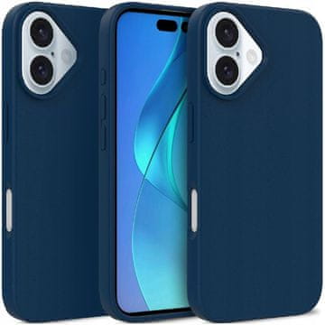 HURTEL Hurtel Futrola Za Iphone 16 Pro Za Magsafe Pšenične Mekinje Tamnoplava