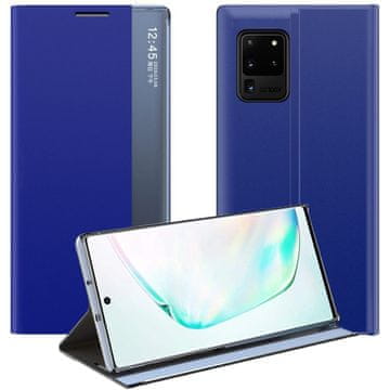 HURTEL New Sleep Case pokrov maskice s preklopom i funkcijom postolja za Samsung Galaxy A53 5G, plavi