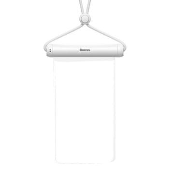 BASEUS Baseus Cylinder vodootporna torbica za pametni telefon (bijela)
