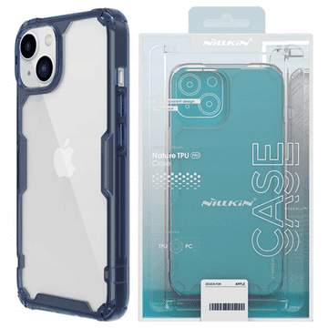 Nillkin Nillkin Nature Pro torbica za iPhone 14 Plus, oklop, maska, plava
