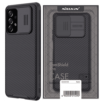 Nillkin Nillkin CamShield Pro Case pancerne etui pokrov za kameru za Samsung Galaxy A73, crni