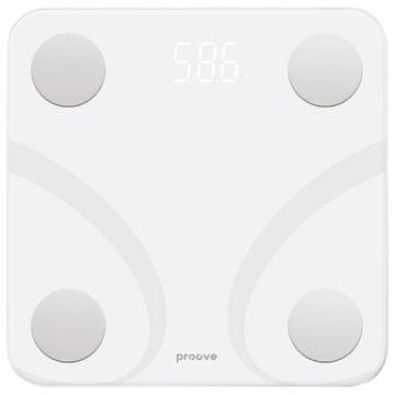 Proove Pametna vaga Bluetooth bijela