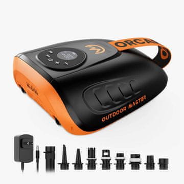 Outdoor master Shark Orca Pro Baterijska SUP Pumpa, 25PSI, 220V
