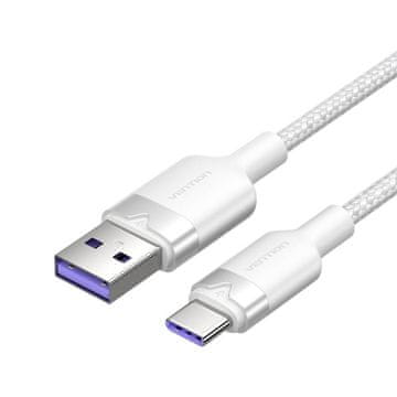 Vention USB 2.0 A na USB-C 6A Vention CTOWF 1 m kabel (bijeli)