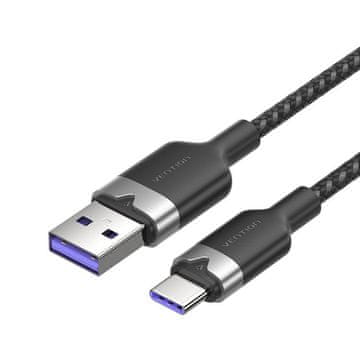 Vention USB 2.0 A na USB-C 6A Vention CTOBH 2M kabel (crni)
