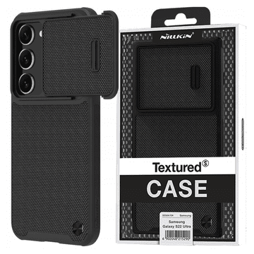 Nillkin Nillkin Textured S Case torbica za Samsung Galaxy S23+ čvrsti pokrov sa zaštitom za kameru crna