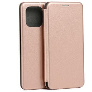 BE Moto G05 preklopna maskica ružičasto zlatna