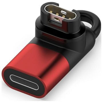 BE Lightning adapter za Garmin satove, crveni