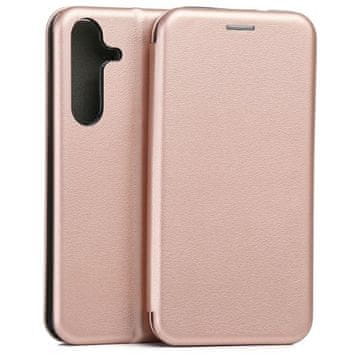 BE preklopna maska za Samsung Galaxy S25 Plus, ružičasto zlatna