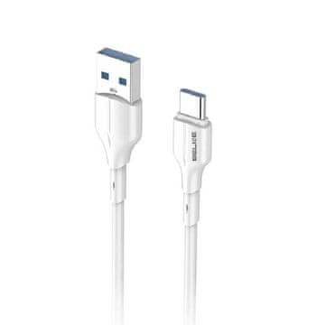 BE USB-A/USB-C kabel 1m 25W bijeli