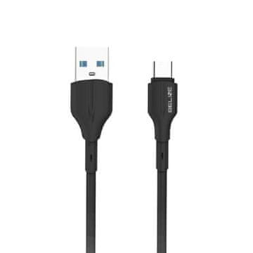BE USB na USB-C kabel 1m za brzo punjenje, crni