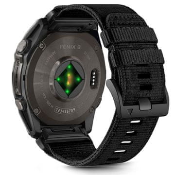 Tech-protect Najlonski remen za Garmin Fenix 5X, 5X Plus, 6X, 6X Pro, 7X, 8, 51 mm