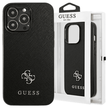 INNA Guess Futrola Za Iphone 13 Pro 13 6.1 Tvrda Saffiano Futrola S Malim Metalnim Logom