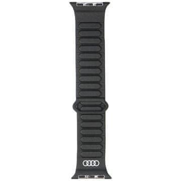 Audi Remen za Apple Watch 40 mm logo sintetička koža magnetski crni