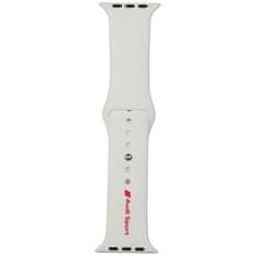 Audi Audi Remen Za Apple Watch 44 45 46 49Mm S Logom Crveni Sa Silikonskim Materijalom