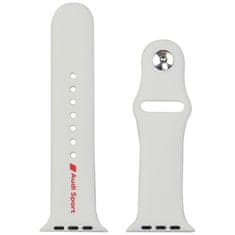 Audi Audi Remen Za Apple Watch 44 45 46 49Mm S Logom Crveni Sa Silikonskim Materijalom