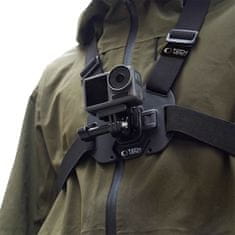 Tech-protect Držač za prsa za GoPro i DJI kameru - stabilne snimke iz prve osobe