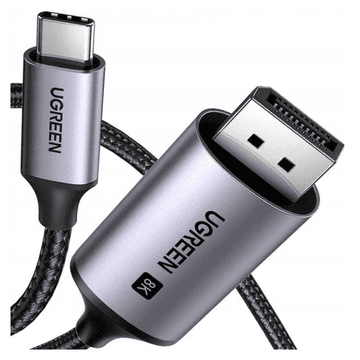 Ugreen Kabel usb-c do displayport ugreen 8k 2m 25158 (crni)