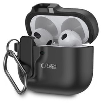 Tech-protect TECH-PROTECT Slim Hook za Apple AirPods 4, crna