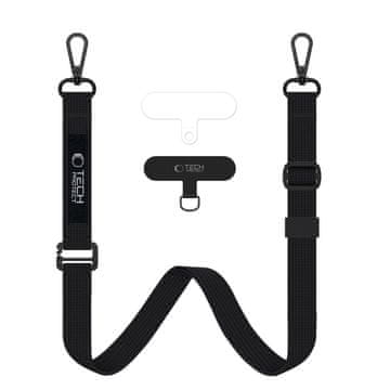 Tech-protect C6S KONOPNA TORBA ZA KROZ TELO, CRNA