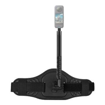 Puluz Puluz foto pojas sa selfie štapom za sportske kamere (DJI Action, GoPro, Insta360)