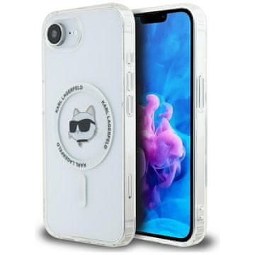 INNA Karl Lagerfeld Futrola Iml Metalna Choupette Glava Za Magsafe Za Iphone 16E