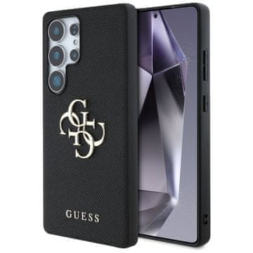 Guess Etui Guess Grained Big 4G Logo Small Classic Logo za Samsung Galaxy S25 Ultra, crna