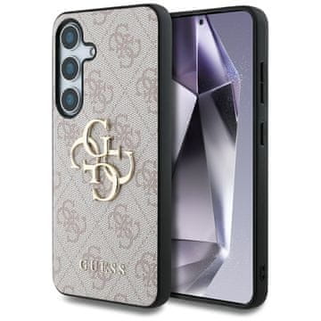 Guess Futrola za Samsung Galaxy S25+ roza Big 4G Classic Logo