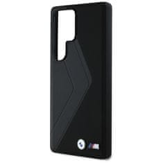 Bmw Kožna maskica MagSafe za Samsung Galaxy S25 Ultra, crna