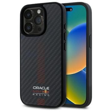 Red Bull Crno kućište od karbonskih vlakana MagSafe za iPhone 15 Pro Max