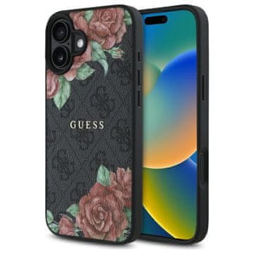 Guess Guess Tvrda Futrola Za Iphone 16 6.1 Za Magsafe S Cvjetnim Motivom