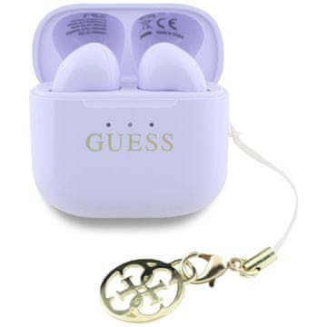 Guess Guess Tws Bežične Slušalice Za Iphone 15 14 13 12 S Logom I Privjesci