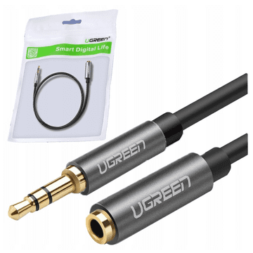 Ugreen Ugreen Audio Produžni Kabel Aux Jack 3,5 Mm Za Zvučnike, Povećanje Dometa