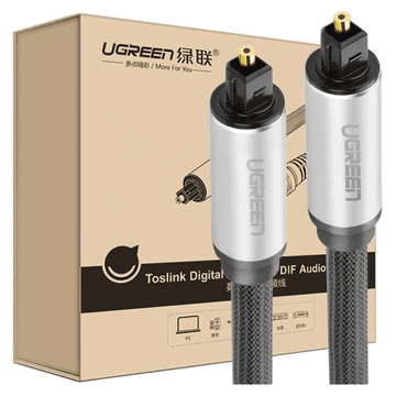 Ugreen Ugreen Toslink Audio Kabel 3M Za Tv Zvučnike S Aluminijskim Pletenom