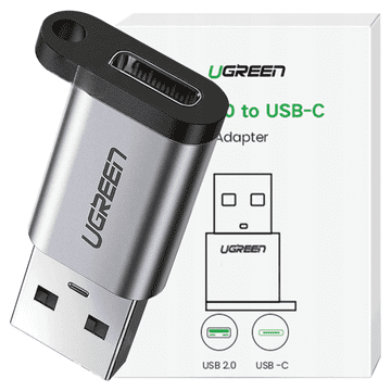 Ugreen Ugreen Usb 3.0 Na Usb-C 3.1 Pd Adapter Za Brzo Punjenje Telefona