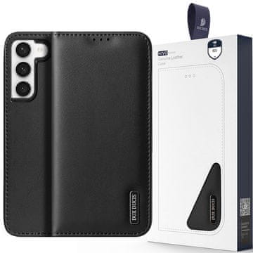Dux Ducis Dux Ducis Hivo etui Samsung Galaxy S23+ maska s preklopom, novčanik, postolje, RFID blokada, crna