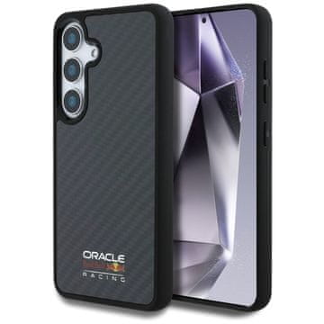 Red Bull Maska za Samsung Galaxy S25, MagSafe, prava karbonsko crna