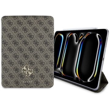 Guess maskica za iPad Pro 11 2024 s magnetskim preklopom, smeđa