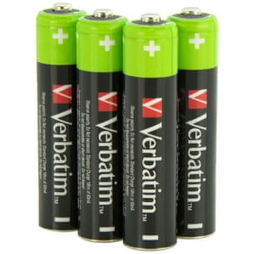 Verbatim Verbatim Baterija Nimh Aaa 950Mah Premium Hr03 Za Visokonaponske Uređaje