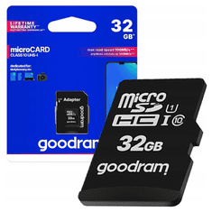 GoodRam Goodram Microsd Kartica 32Gb Za Tablete, Mobilne Uređaje I Fotoaparate