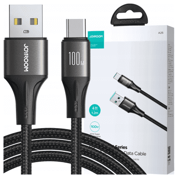 Joyroom Joyroom S-A25 Usb-C 100W Kabel Za Punjenje Pametnih Telefona Iphone 13 14 15 1,2 M