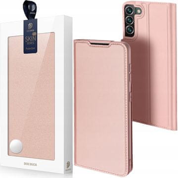 Dux Ducis Dux Ducis Skin Pro kabura futrola maskica s preklopom za Samsung Galaxy S22+ (S22 Plus) ružičasta